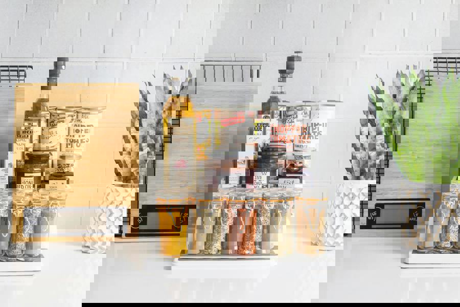 Copco Polypropylene 3-Tier 26 x 23 x 8.5cm Canned Food Organiser