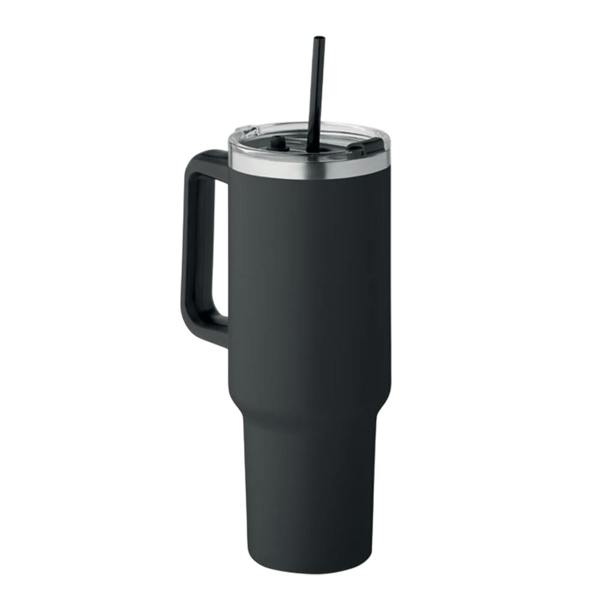 MidOcean Suma Double-Walled 1200ml Tumbler - Black - 
