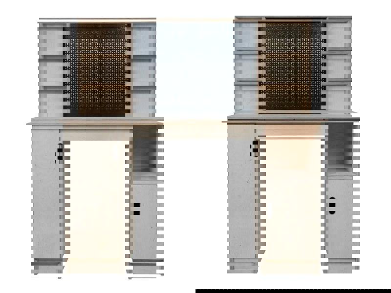 wooden cabinet workbench