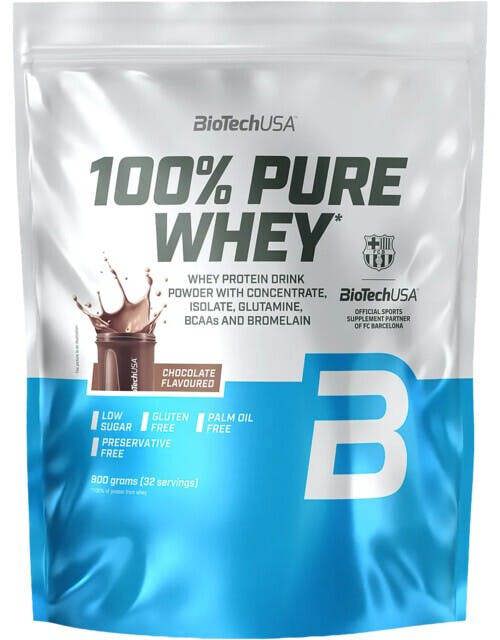 BioTechUSA 100% Pure Whey, Chocolate - 900g