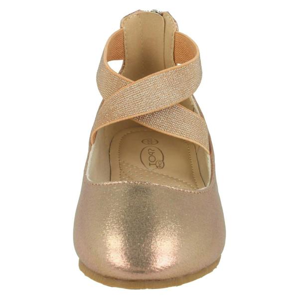 Spot On Girls Spot On Crossed Strap Ballerinas