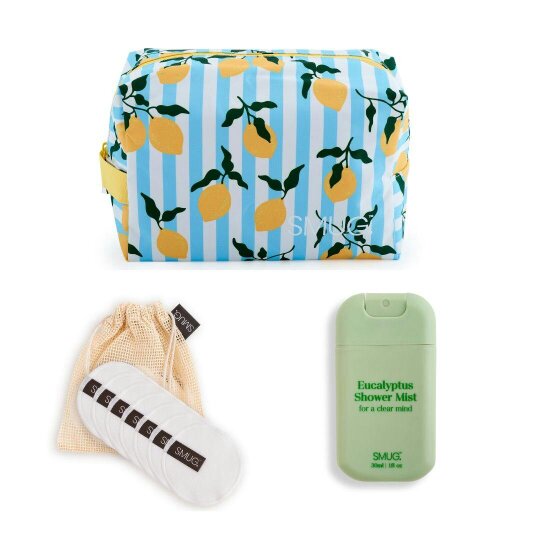 SMUG Store & Spa Set - Various Prints - Lemon Stripe
