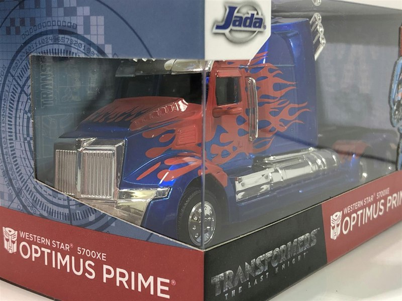 a toy truck in a box