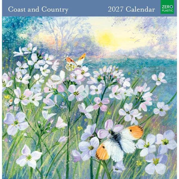 Lucy Grossmith, Coast and Country Calendar 2027, Wall Calendars, Month To View, Art, Gift