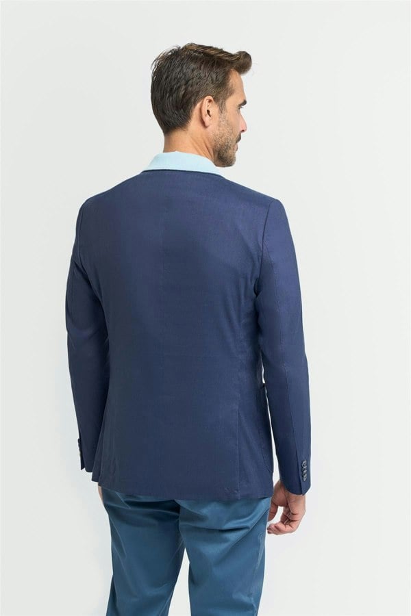 House of Cavani Luca Navy Blazer