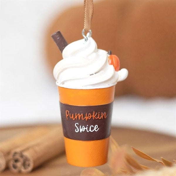 Serano Pumpkin Spice Latte Hanging Ornament
