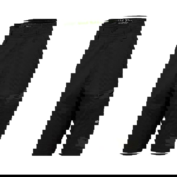 Hard Yakka Raptor Active Cotton Men's Black Knee-Length Shorts