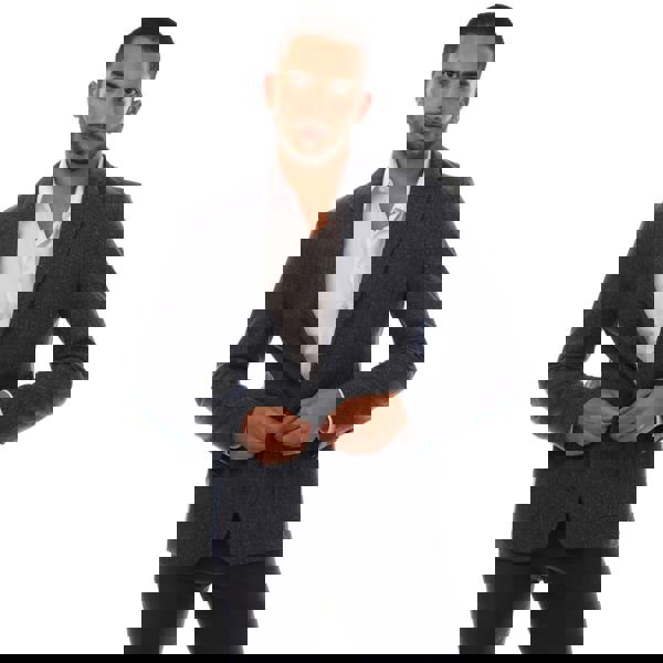 Hugo Boss Mens Areltu Blazer - Dark Blue - 