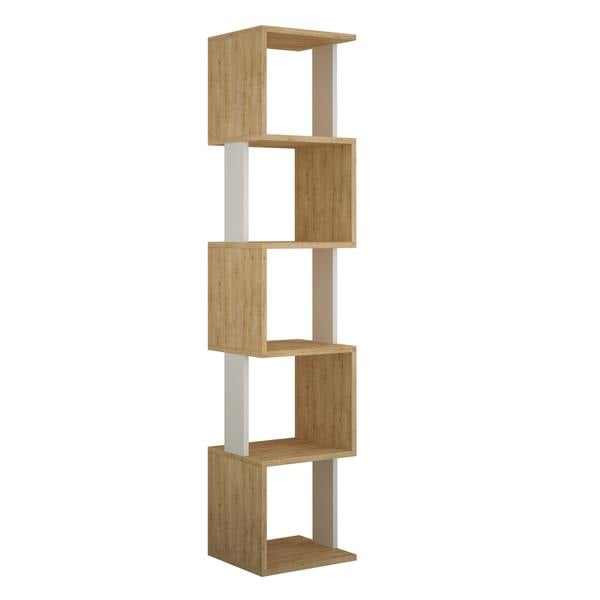 Decortie Piri 5 Tier Tall Freestanding Bookcase (H) 161cm