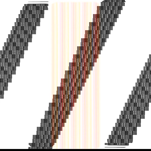 Washable Designer Mats Stripe Design in Multicolour