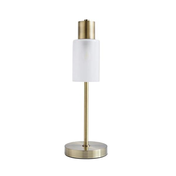 Maya Antique Brass Table Lamp