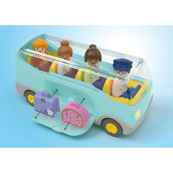 Playmobil JUNIOR: Airport Shuttle Bus - 71682 Playset