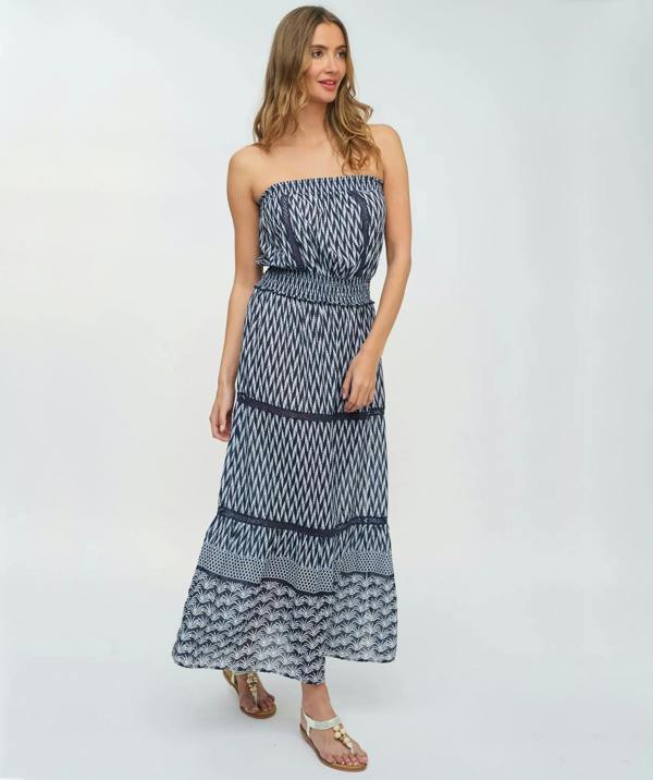 Pia Rossini Inca - Strapless Maxi Beach Dress