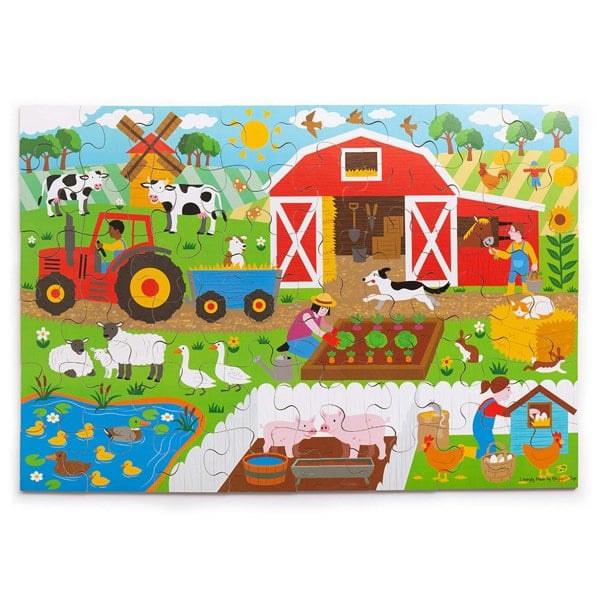 Bigjigs Toys Farmyard Floor Puzzle (48 piece)