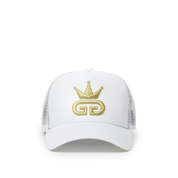 God Given Talent GGT Gold Logo Snow White Mesh Snapback