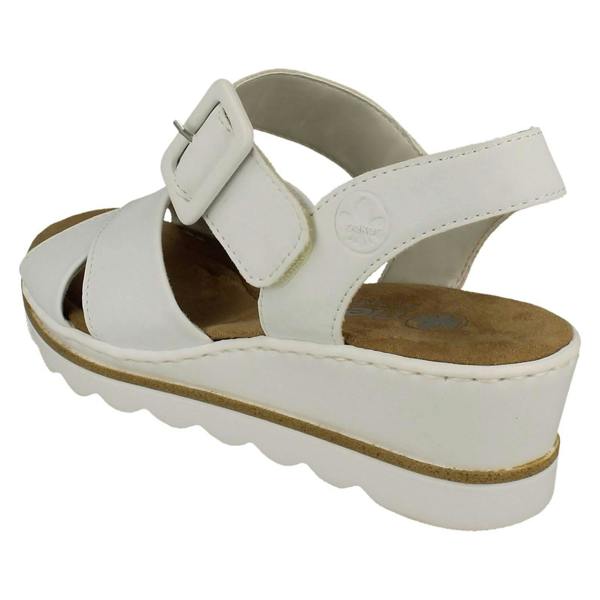 Rieker Ladies Reker Wedge Sandals 67463