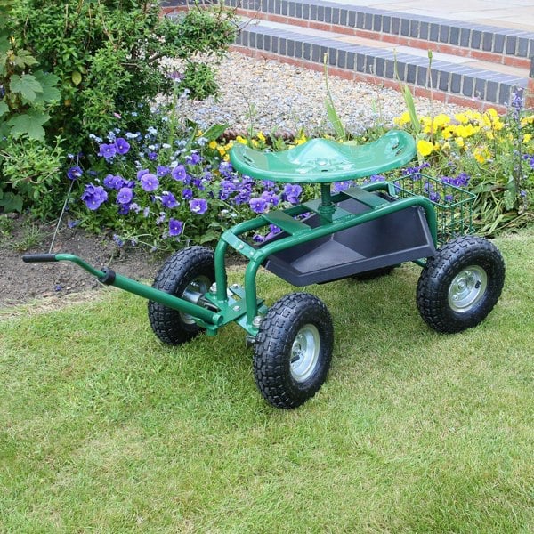 Monstershop Heavy-Duty Mobile Garden Seat