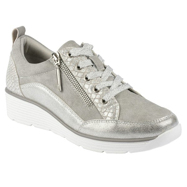 Lunar Women's Kiley Trainers - Silver