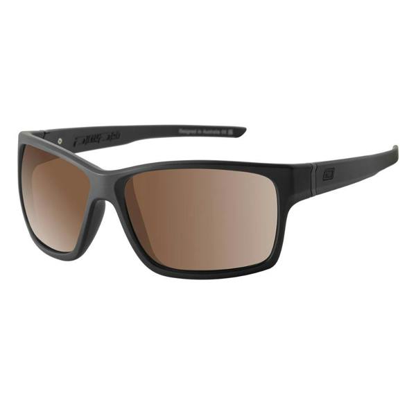 Dirty Dog COSMIC - Satin Black with Polarized Brown Lens