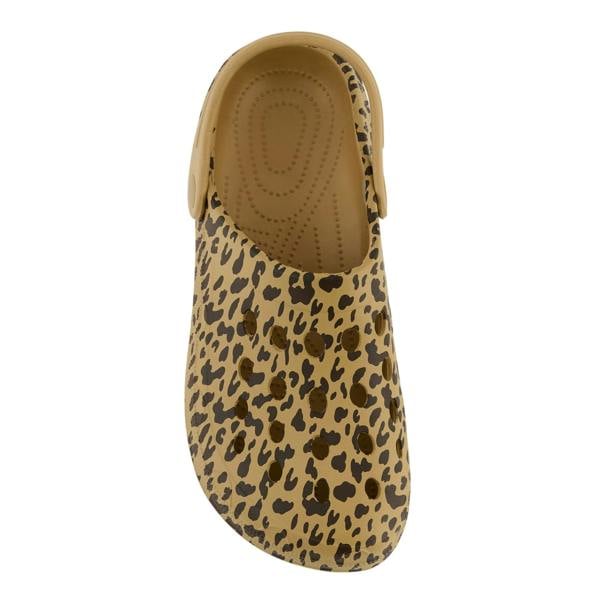 Regatta Womens/Ladies Sakari Leopard Print Clogs - Multicoloured - 