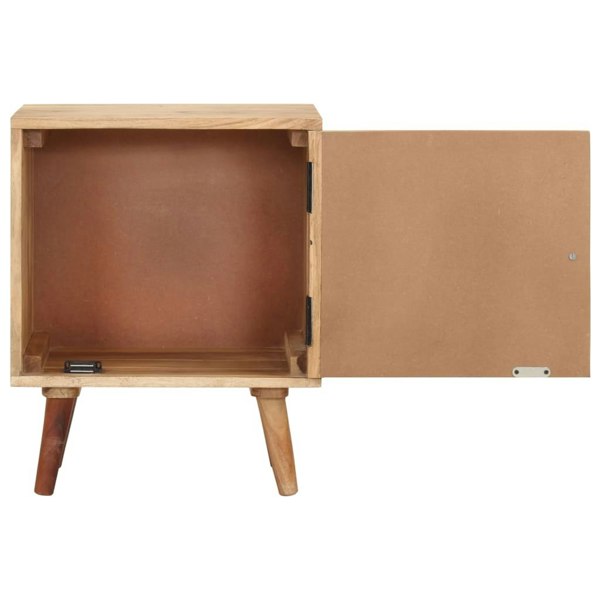 Berkfield Bedside Cabinet 40x30x50 cm Solid Acacia Wood