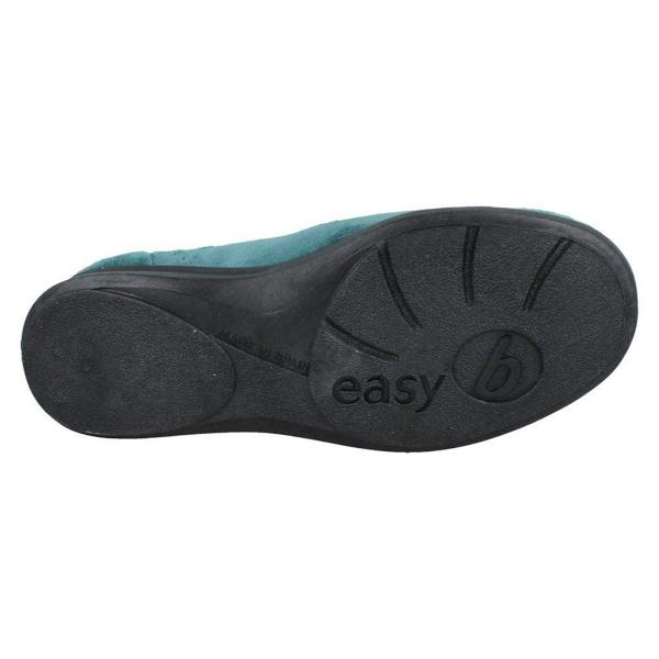 DB Shoes Ladies DB Shoes Casual Velour Slippers Fountain