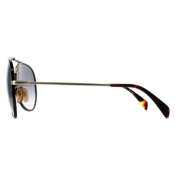 David Beckham Sunglasses DB7003/S J5G 9O Black Gold Grey Gradient