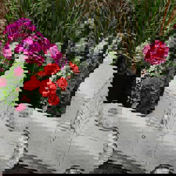 Land Rover Car Garden Planter