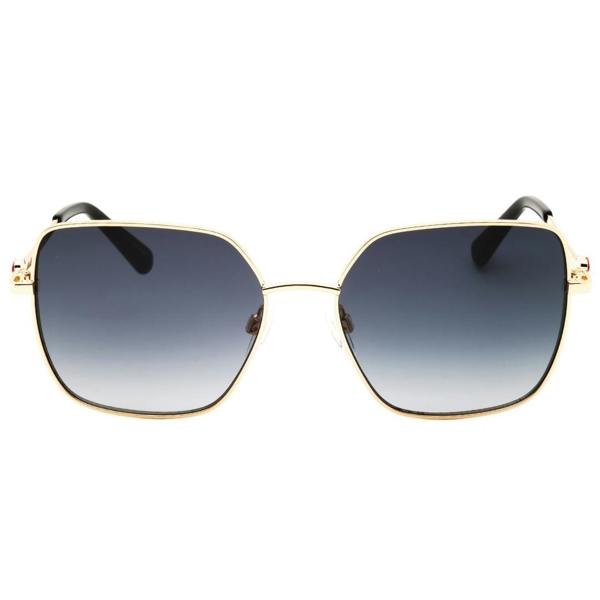 Love Moschino Rose Gold Small Heart Detail Sunglasses One Size