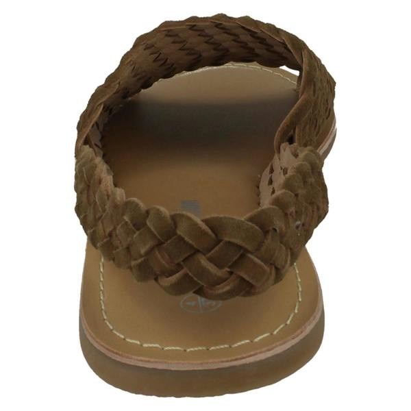 Leather Collection Ladies Leather Collection Slingback Sandals F00214