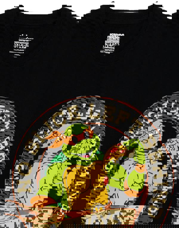 Teenage Mutant Ninja Turtles Mens Grey Always Hungry Short Sleeve Short Leg Pyjama Set