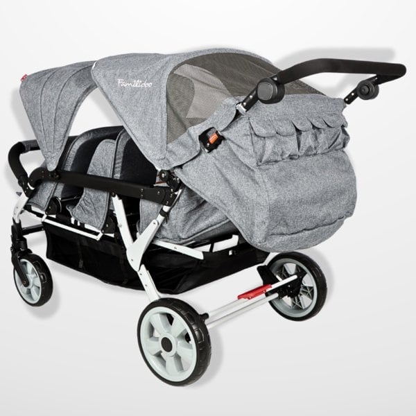 Familidoo 6 Seater Lightweight Stroller - Plus Free Rain Cover