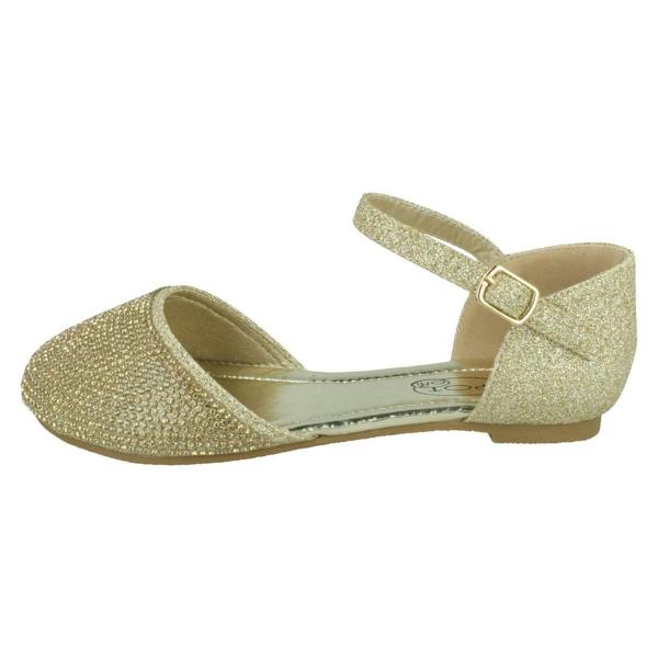 Spot On Girls Spot On Glittery Shoes H2617