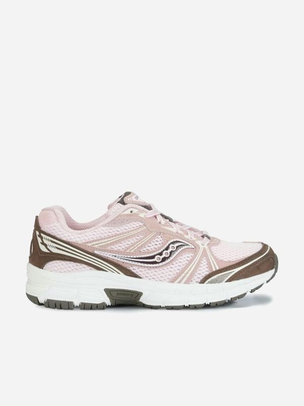 Saucony Girls Grid Legacy Trainers in Pink