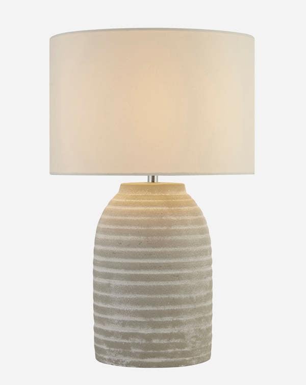 Jennie Cream Ceramic Table Lamp