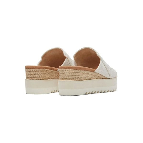 TOMS Diana Mule Wedge Womens - Natural