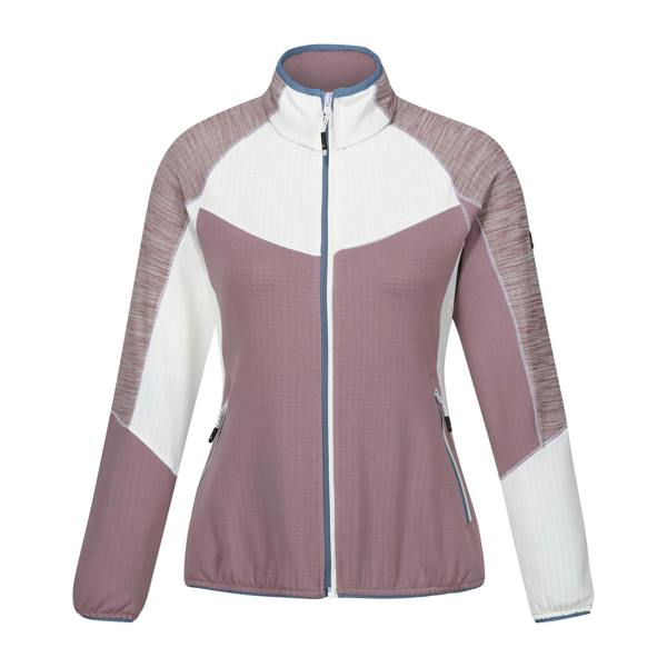 Regatta Womens/Ladies Hepley II Full Zip Fleece Jacket - Heather/White