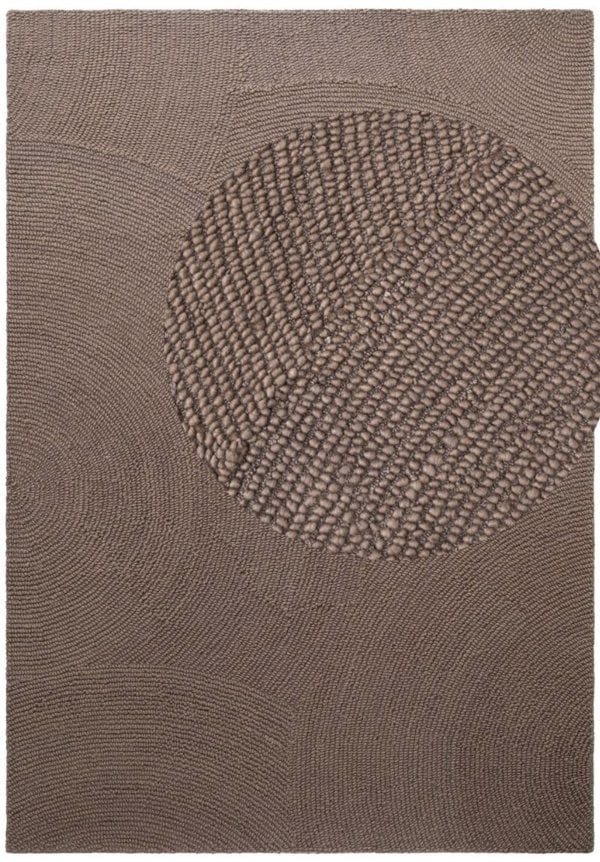 Eleni Wool Rug – Natural Brown Colour