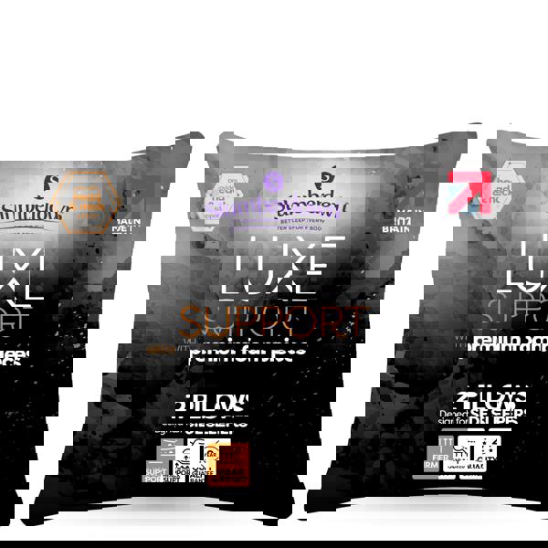 Slumberdown Memory Luxe Firm Support Pillow