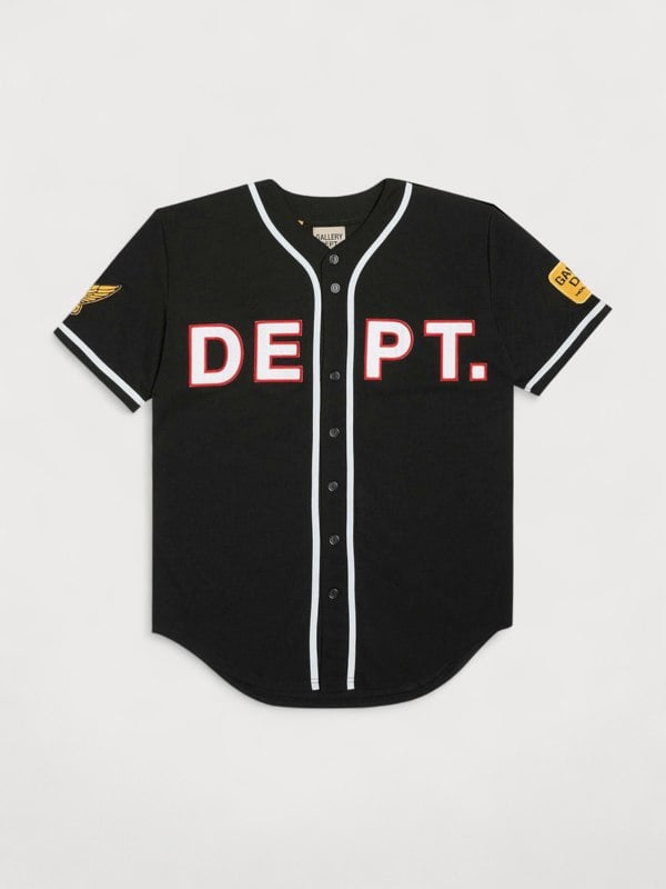 Gallery Dept. Echo Park Baseball Jersey Black - Mens