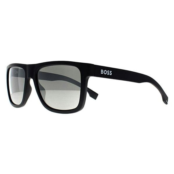 Hugo Boss Sunglasses BOSS 1647/S 003 T4 Matte Black Silver Mirror