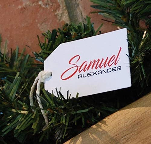 Samuel Alexander 270cm (9ft) x 20cm Samuel Alexander Pine Christmas Garland Plain Green
