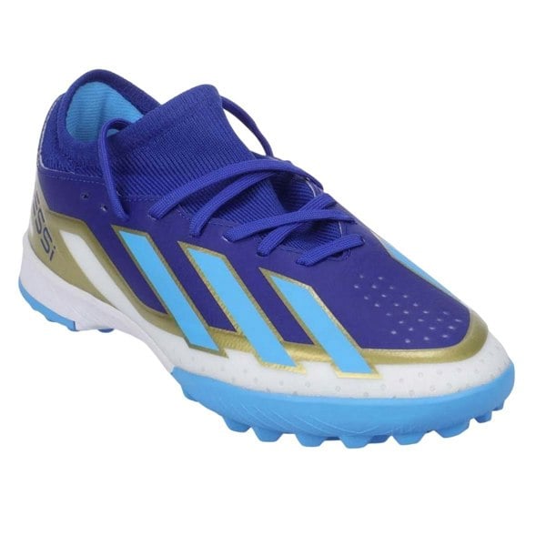 Adidas Childrens/Kids X Crazyfast Messi League Football Boots - Blue