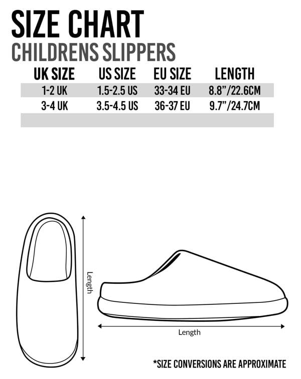 Friends Girls Grey Central Perk Graphic Mule Slippers