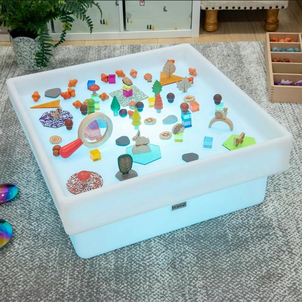 tickit Discovery Glow Square Table
