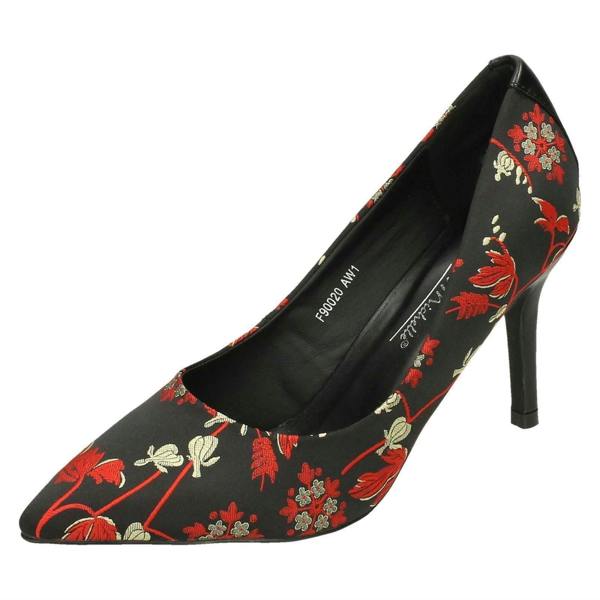 Anne Michelle Ladies Anne Michelle High Heel Court Shoes