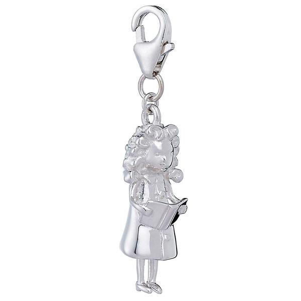 Sterling Silver Reading Charm - MYLEE London