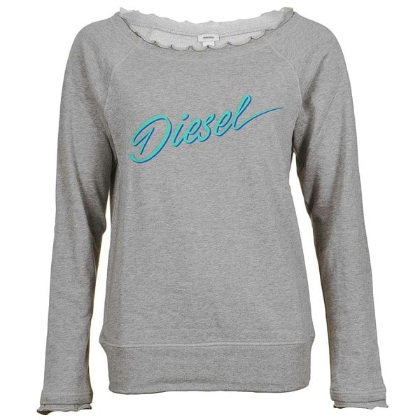 Diesel UFLT-MILKY Sweatshirt, Grey