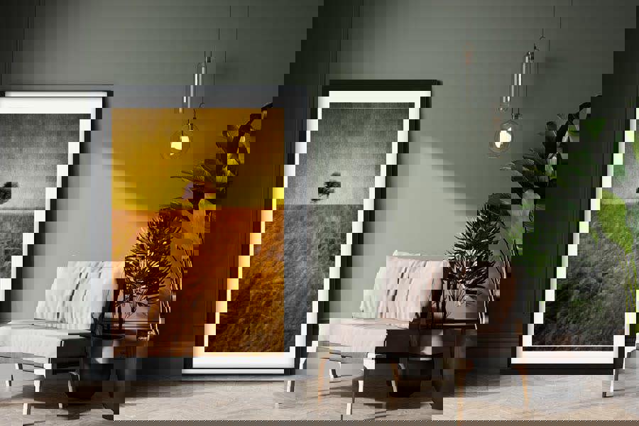 rustic countryside art print