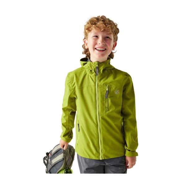 Dare 2B Childrens/Kids Switch Out Waterproof Jacket - Golden Cypress - 